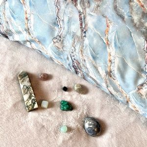 Blue Agate Print Homemade Pillowcase